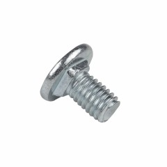 Винт с гладкой головкой и квадратным подголовником М6х10 DIN 603 EKF wkm6x10