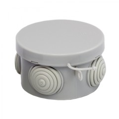 Коробка распаячная КМР-040-038 с крышкой наружная (65х40) 4 мембранных ввода IP54 EKF PROxima plc-kmr-040-038