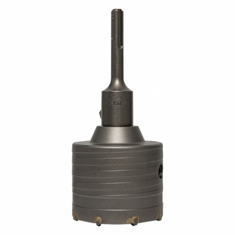 Коронка буровая по бетону с оснасткой TCT-72 М22 SDS-plus EKF Master tct-72-m22