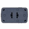 Минск Розетка 2-местная ОП 16А с заземлением белая EKF Basic EGR16-128-10
