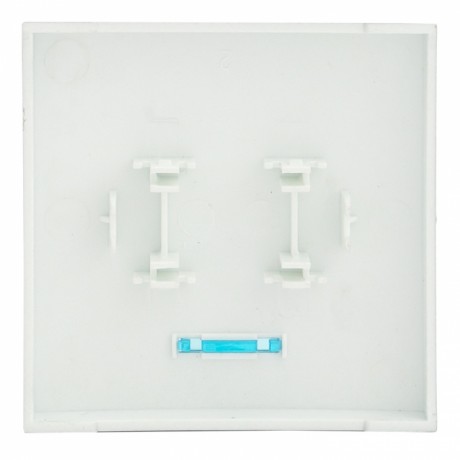 Валенсия лицевая панель выключателя 1-кл. с индикатором 10А сталь EKF PROxima ESV10-L-121-30