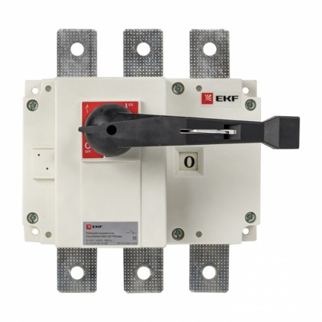 Рубильник-выключатель 630A 3P c рукояткой управления для прямой установки PowerSwitch EKF PROxima psds-630-3