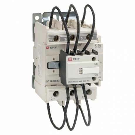Контактор для конденсатора КМЭК 40квар 400В 2NО+1NC EKF PROxima ctrk-s-95-40-400
