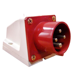 Вилка стационарная 524 3Р+РЕ 32А 380В IP44 EKF PROxima ps-524-32-380