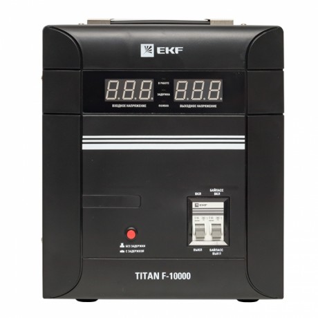 Стабилизатор напряжения напольный TITAN F-10000 EKF PROxima stab-f-10000