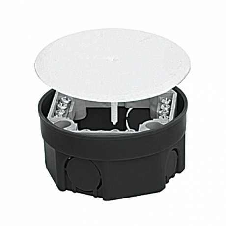 Коробка распаячная КМТ-010-021 для подштукатурного монтажа с клеммником и крышкой КМТ-010-021 (103х50) EKF PROxima plc-kmt-010-021