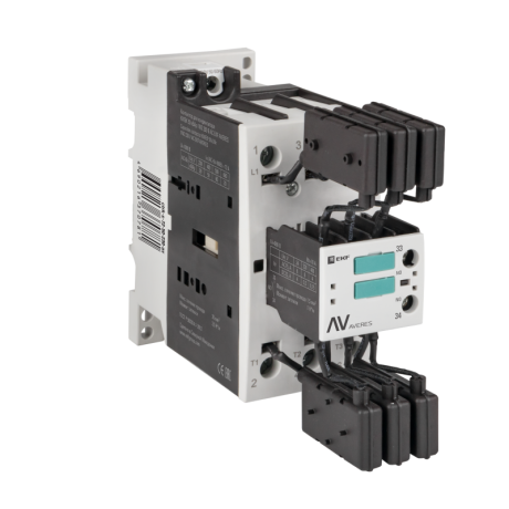 Контактор для конденсатора КМЭК 50 кВАр 230В 1NО EKF AVERES ctrk-s-72-50-230-av