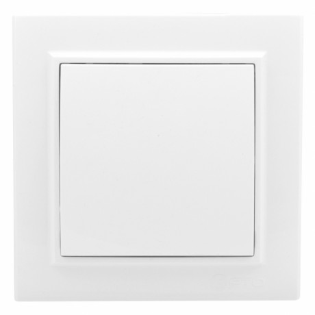 Минск Выключатель 1-клавишный СП проходной, 10А, белый EKF Basic ERV10-025-10