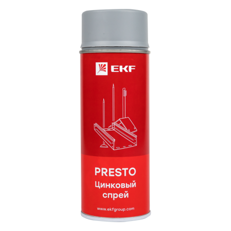 Цинковый спрей Presto 400мл EKF lp-zinc