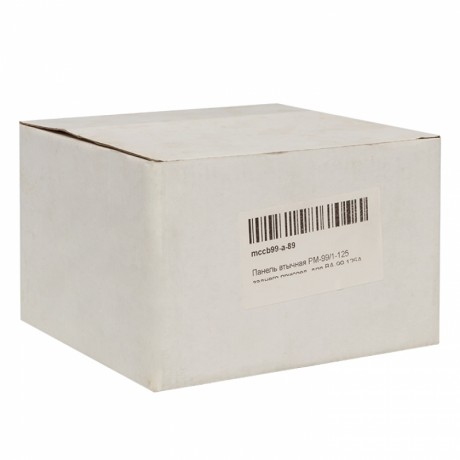 Панель втычная PM-99/1-125 заднего присоединения для ВА-99 125А EKF PROxima mccb99-a-89