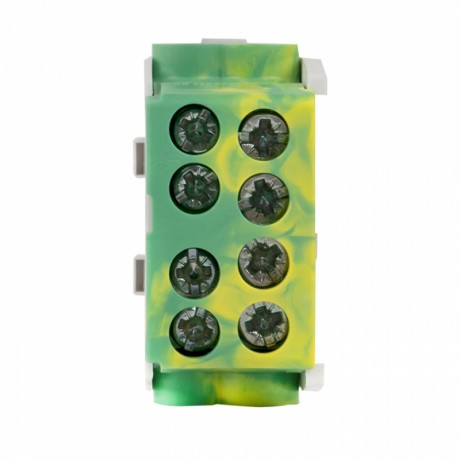 Клемма распределительная КСР с двойным винтом 2x25/2x16 желто-зеленая EKF PROxima ksr-2.25-2.16-y-green