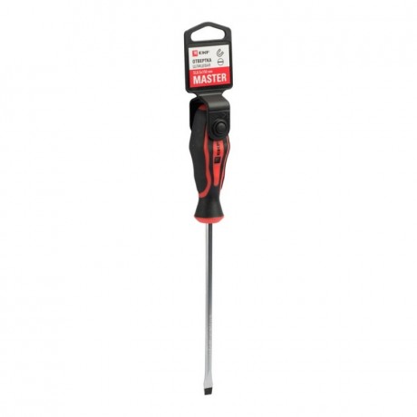 Отвертка Master SL6.5x150 мм EKF Basic sl-6.5-150-mas