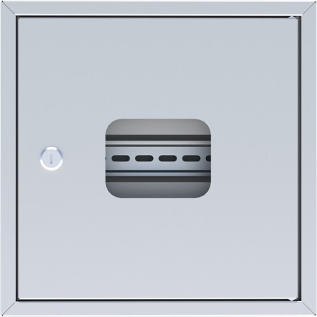 ЯУР с одной DIN-рейкой (300х300х150) EKF Basic uerm-din-300