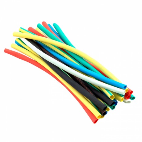 Термоусаживаемая трубка ТУТ нг 2/1 набор:7 цветов по 3шт. 100мм. EKF PROxima tut-n-2