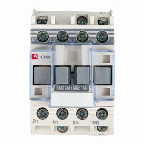 Контактор КМЭ малогабаритный 18А 110В 1NC EKF PROxima ctr-s-18-110-nc