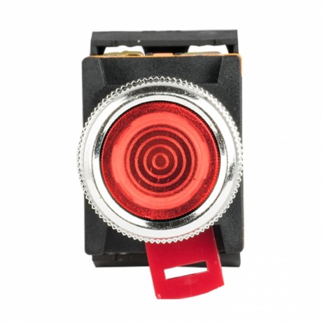Кнопка ABLFS-22 с подсветкой красный NO+NC 230В EKF PROxima ablfs-22-r