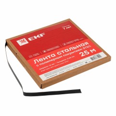 Лента стальная с полимерным покрытием STEC 12х0,45 (25м.) EKF PROxima stec-12-045