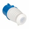 Вилка переносная 023 2Р+РЕ 32А 220В IP44 EKF PROxima ps-023-32-220