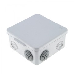 Коробка распаячная КМР-030-031 с крышкой наружная (80х80х50) 7 мембранных вводов IP54 EKF PROxima plc-kmr-030-031