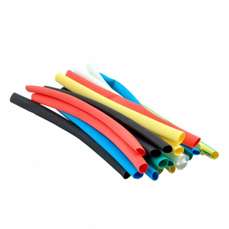 Термоусаживаемая трубка ТУТ нг 4/2 набор:7 цветов по 3шт. 100мм. EKF PROxima tut-n-4