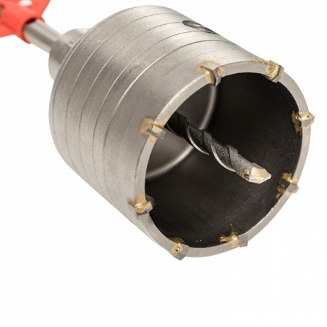 Коронка буровая по бетону с оснасткой TCT-68 М22 SDS-plus EKF Master tct-68-m22