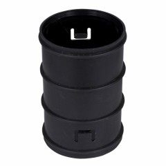 Муфта быстросъемная для двустенных труб d63 мм черная EKF-Plast CQR63