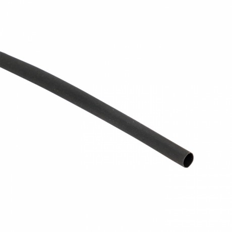 Термоусаживаемая трубка ТУТ нг 2/1 черная в отрезках по 1м EKF PROxima tut-2-b-1m