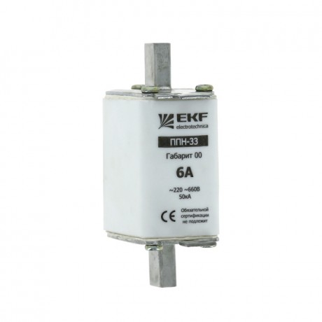 Плавкая вставка ППН-33 160/ 16А габарит 00 EKF PROxima fus-33/160/16