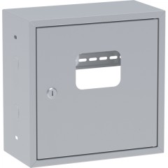 ЯУР с одной DIN-рейкой (300х300х150) EKF Basic без задней стенки uerm2-din-300-bas