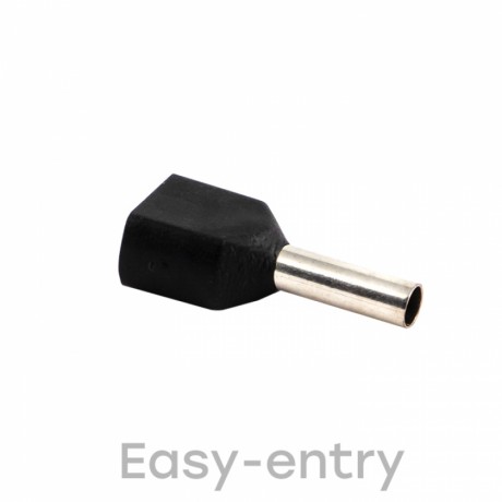 Наконечник штыревой втулочный изолированный НШвИ(2) 1,5-8 (50шт.) EKF PROxima nhvi2-1.5-8