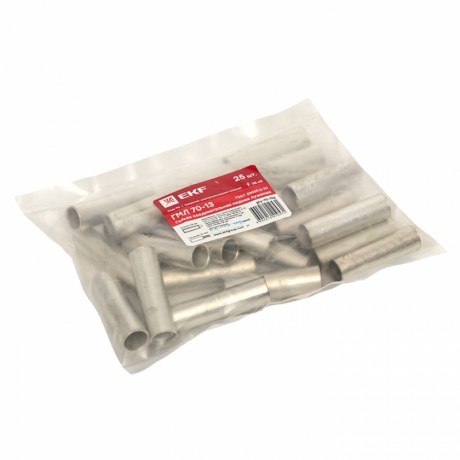 Гильза соединительная медная луженая ГМЛ 70-13 ГОСТ EKF PROxima gty-70-13g