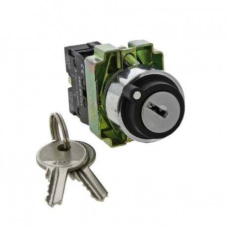 Переключатель BG73 3P с замком возвратный 2NO EKF PROxima xb2-bg73