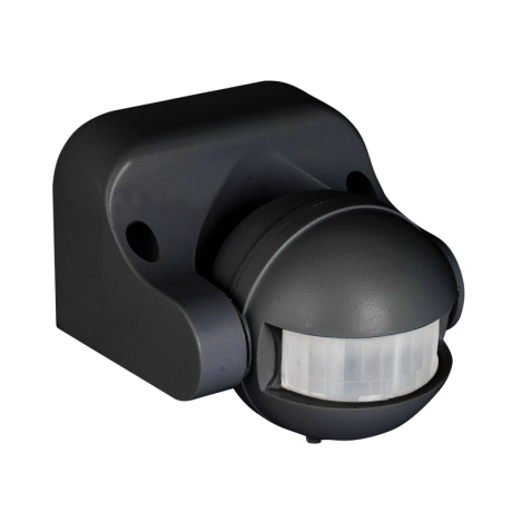 ИК датчик движения наст. 1200Вт 180гр. до 12м IP44 MS-39b черный EKF PROxima dd-ms-39b