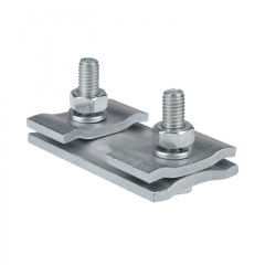 Зажим соединительный плашечный 2 болта М6 (D провода 5,5...8,6 мм) ПС-1-1 EKF PROxima ps-1-1