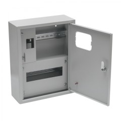 Щит учетно-распред. навесной счетчик на дин-рейку ЩУРн 1/12 (Э) (360х280х110) IP31 EKF Basic mb23-1/12e-bas