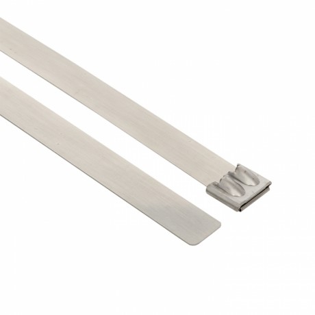 Хомут AISI 316 из нержавеющей стали, 12x290 (100 шт.) FlexLock PROxima plc-fl-tss-316-12x290