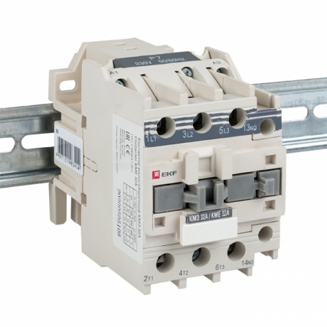 Контактор КМЭ малогабаритный 32А 220В 1NO EKF PROxima ctr-s-32-220