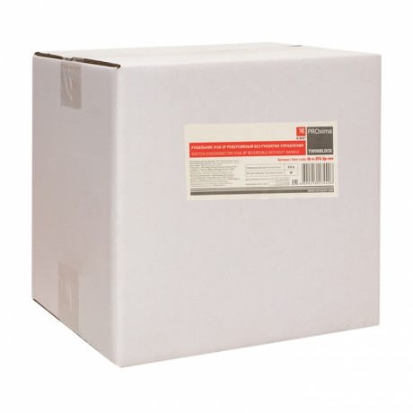 Рубильник 315A 3P реверсивный без рукоятки управления TwinBlock EKF tb-s-315-3p-rev