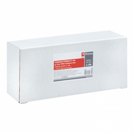 Терминал клеммный TC-1504 до 70 мм2 150A 4 клеммные пары EKF PROxima tc-1504