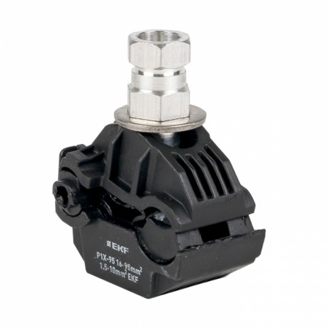 Зажим прокалывающий ответвительный P1X-95 16-95 мм2 / 1,5-10 мм2 инд. упак. EKF PROxima p-1x-95-r