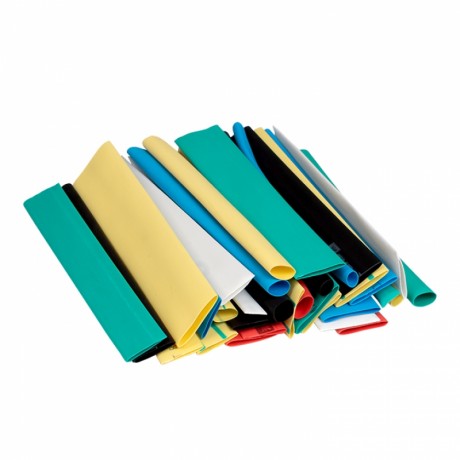 Набор ТУТ нг: 7 цветов по 5шт. Разного диаметра (4/2; 6/3; 8/4; 10/5; 12/6) 100мм. EKF PROxima tut-n-4-r