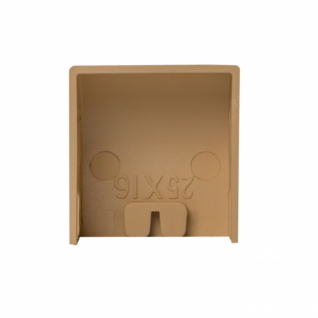 Заглушка (25х16) (4 шт) светлое дерево EKF-Plast ecl-25-16x4