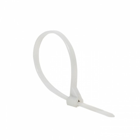 Хомут нейлоновый со стальным зубом (б), 3x100 (100шт) EKF PROxima plc-fl-ctsbw-3x100