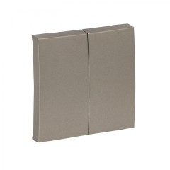 Валенсия лицевая панель выключателя 2-кл. 10А кашемир EKF PROxima ESV10-L-023-40