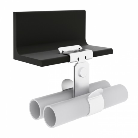 Зажим балочный 8-14 мм под трубу двойной 20 мм EKF PROxima ZB8-14-Tr20W