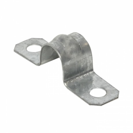 Скоба металлическая двухлапковая d14-15 мм (10 шт) EKF PROxima sm-2-14-15-r