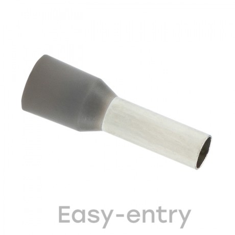 Наконечник штыревой втулочный изолированный НШвИ 4,0-9 (50шт.) EKF PROxima nhvi-4.0-9