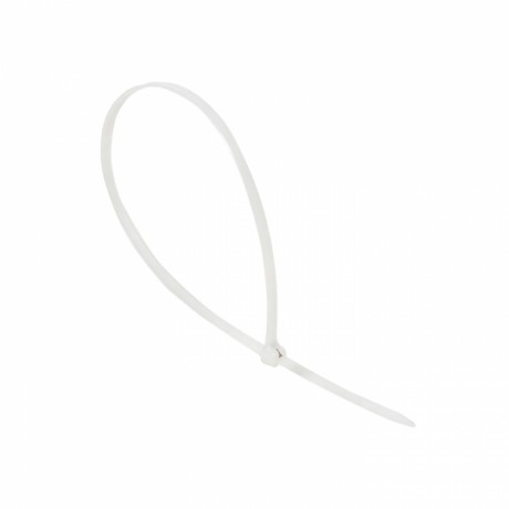 Хомут нейлоновый со стальным зубом (б), 5x300 (100шт) EKF PROxima plc-fl-ctsbw-5x300