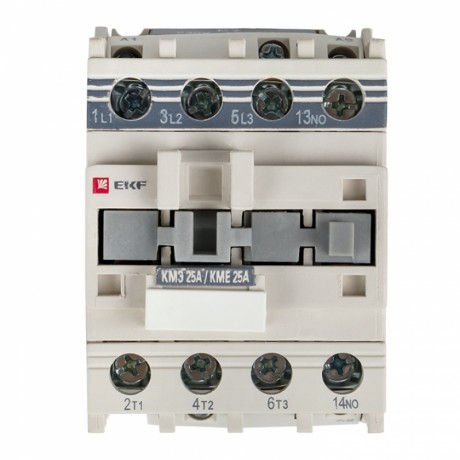 Контактор КМЭ малогабаритный 25А 220В 1NO EKF PROxima ctr-s-25-220