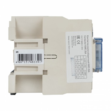 Контактор КМЭ малогабаритный 25А 220В 1NO EKF PROxima ctr-s-25-220